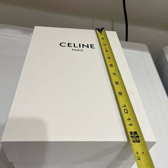 Celine White Logo Lid Box - Picture 4 of 5